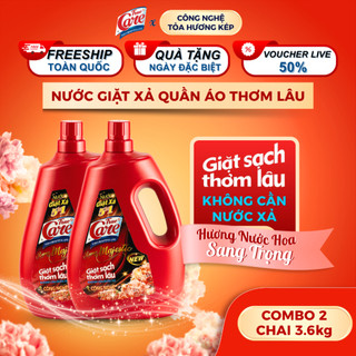  Combo 2 Chai 3.6Kg Nước Giặt Xả True Care 5in1  Tổng 7.2kg 2Chai  