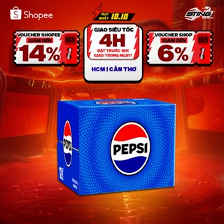 [Giao Siêu Tốc] Thùng 12 Chai Nước Ngọt Giải Khát Có Gaz Pepsi (1,5L/chai)