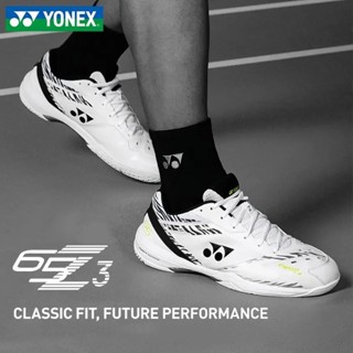  Giày thể thao cầu lông Yonex SHB 65Z3 màu trắng đen giày thể thao chuyên nghiệp dành cho cả nam và nữ 