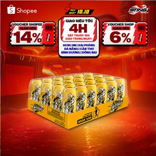 [Giao Siêu Tốc] Thùng 24 Lon Nước Tăng Lực Sting Vàng (320ml/lon)