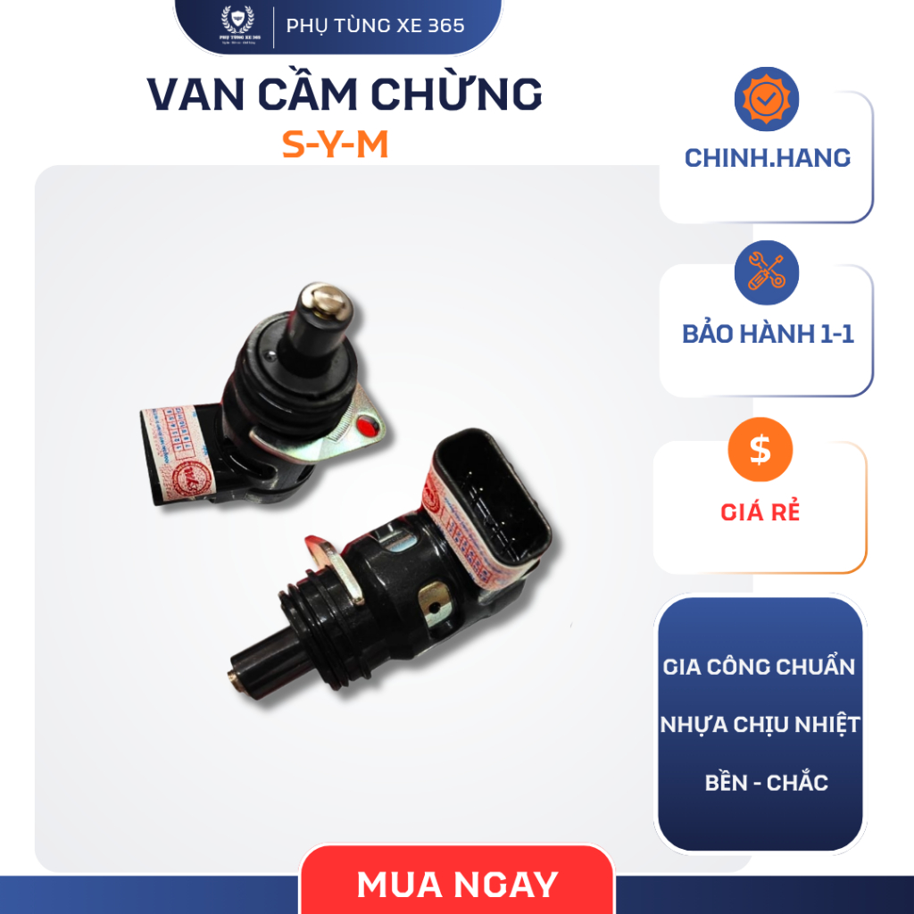 Van cầm chừng xe ga SYM, #vancamchung