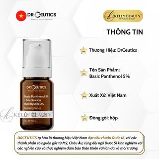 Tinh Chất Dưỡng Ẩm Cho Da Dầu DrCeutics Basic B5 Hydration | Kelly Beauty