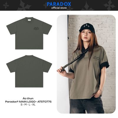 Áo thun MAIN LOGO TEE Cotton PARADOX AT5T0775