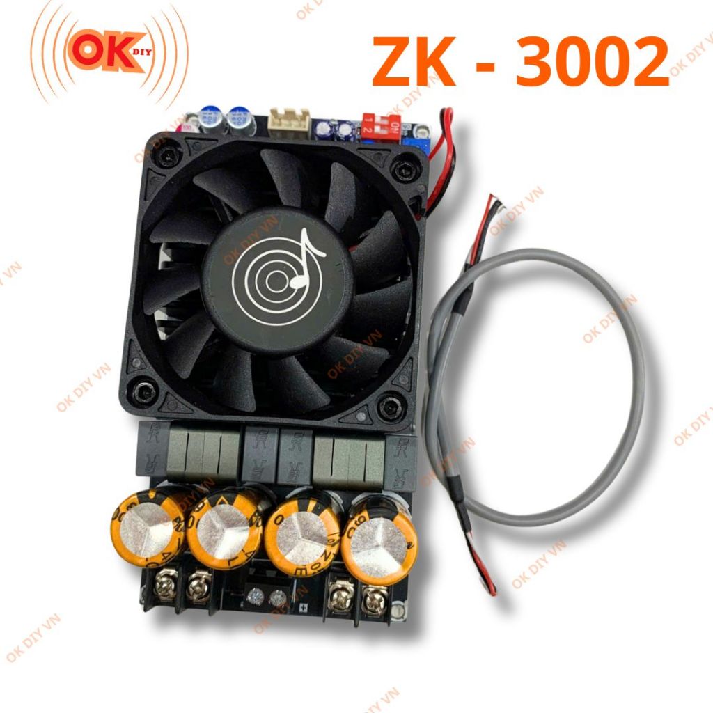Wuzhi ZK 3002 - Mạch Khuếch Đại Âm Thanh Chính Hãng  TPA3255 stereo 300WX2 bridge mono 600W