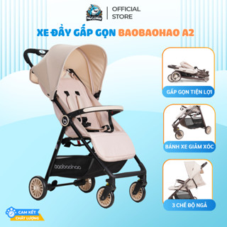 Xe Đẩy Cho Bé Baobaohao A2 Chính Hãng, Xe Đẩy Gấp Gọn Điều Chỉnh 3 Tư Thế, Có Giảm Xóc An Toàn