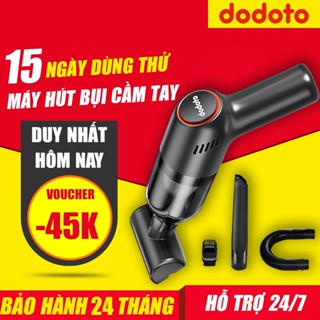 Máy hút bụi cầm tay dodoto, lực hút 20.000Pa, công suất 120w, Bảo hành 24 tháng 1 đổi 1