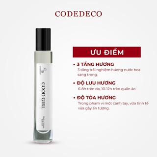 Tinh dầu nước hoa nữ CODEDECO Good Girl dạng lăn 10ml