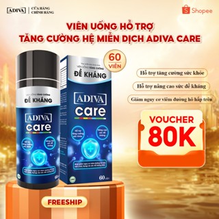 Viên Uống Tăng Cường  Đề Kháng ADIVA Care Hỗ Trợ Tăng Cường Hệ Miễn Dịch Tốt Cho Sức Khỏe