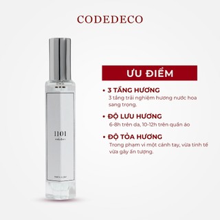  Tinh dầu thơm nam CODEDECO 1101 10ml 
