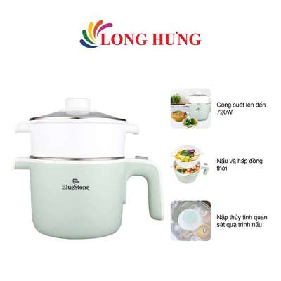 Nồi điện đa năng Bluestone 1.2 lít MPB-7233 - Hàng chính hãng