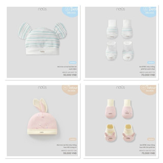 [ Nous ] Phụ kiện nous cho bé trai, bé gái mềm mại nhiều màu  sắc, họa tiết  ngộ  nghĩnh