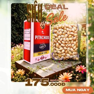 Hạt Dẻ Cười Không Tẩy Nhập Mỹ rang muối hạt loại 1 Túi hút chân không 500g kem hộp giấy CHOHATTA - T&A FOOD