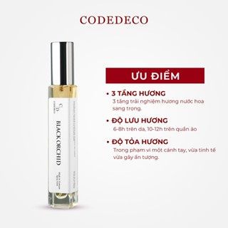 Tinh dầu nước hoa nữ CODEDECO Black Orchid 10ml