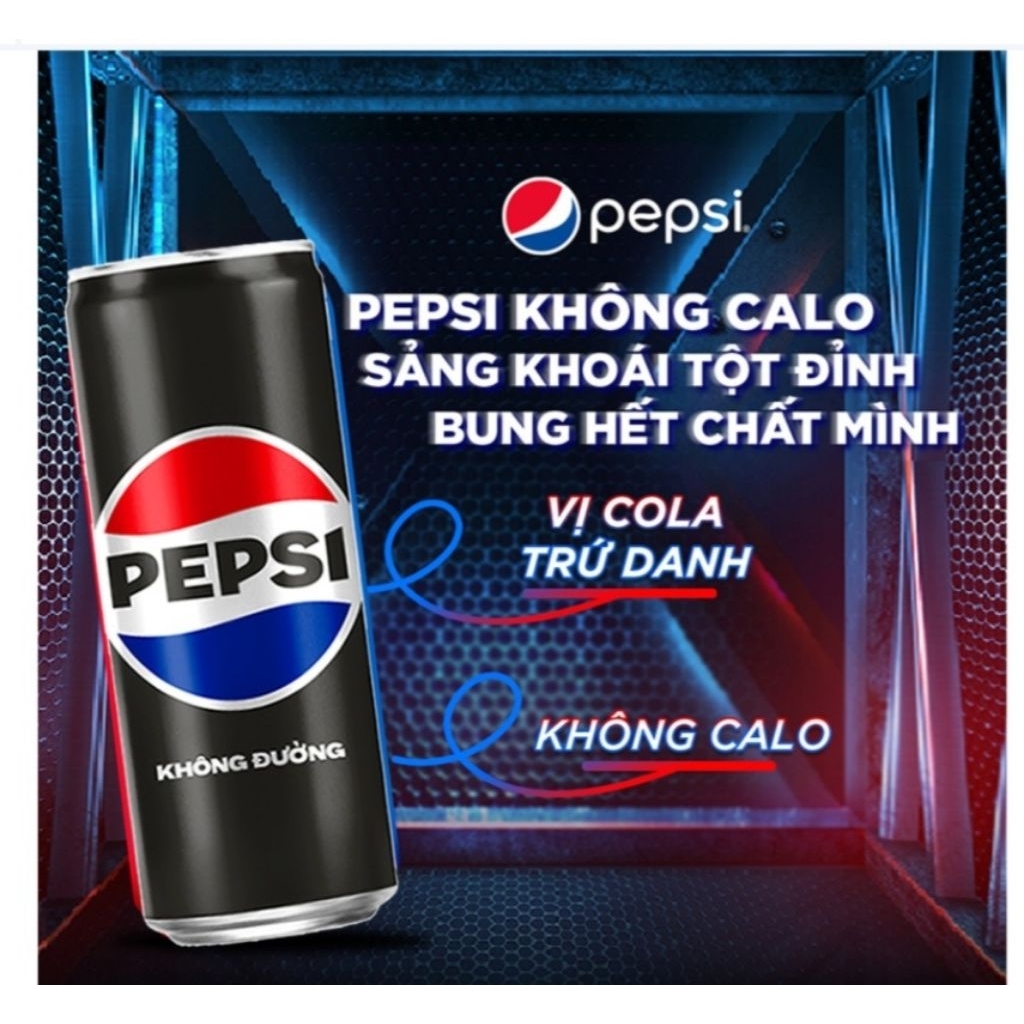 Nước ngọt Pepsi không calo 320 ml