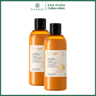  Combo 2 Sữa Rửa Mặt Cocoon Chiết Xuất Từ Nghệ Hưng Yên 310ml Hung Yen Turmeric Cleanser Hasaki Sản Phẩm Chính Hãng 