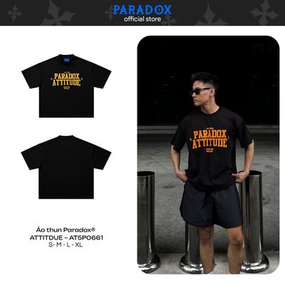 Áo thun ATTITUDE TEE Cotton PARADOX AT5P0661