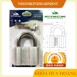 Khoá 5P, 6P bằng chìa Titaniun cao cấp HUY HOÀNG - Bảo hành 3 năm