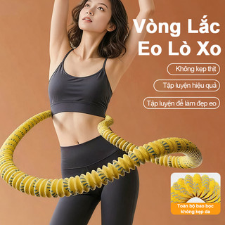  Vòng Lắc Eo Giảm Mỡ Bụng Bọc Dẻo Mềm Mại An Toàn Dễ Sử Dụng Dây Lắc Eo Tập Bụng 