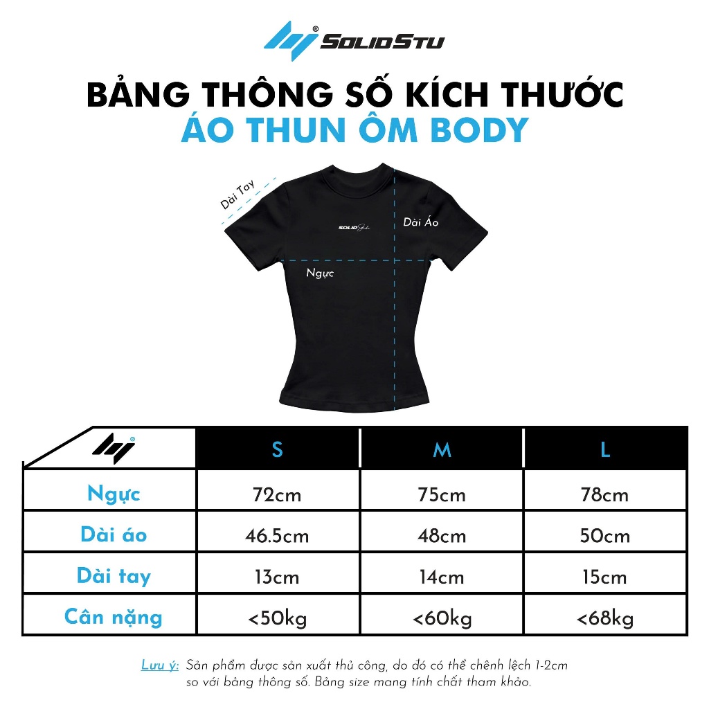 Áo Thun Nữ Ôm Body In Logo SolidStu Local Brand Nữ Oversize - TS37 | BigBuy360 - bigbuy360.vn