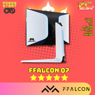  Màn hình Gaming FFALCON Q7 27 inch 2K 240Hz QD-MiniLED – 1152 vùng sáng HDR1400 bảo vệ mắt chân đế xoay FreeSync 