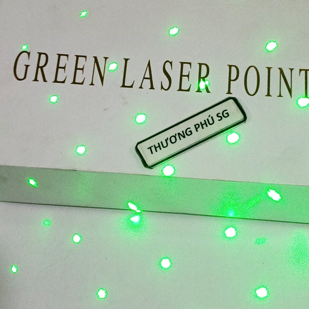 Bút chiếu Laser kính vạn hoa 303 Green Laser Pointer/ Đèn laser màu Xanh