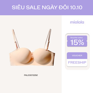 Áo ngực su đúc cao cấp không gọng đệm dày 2,5cm nâng ngực MIALALA 2292 FA05072292