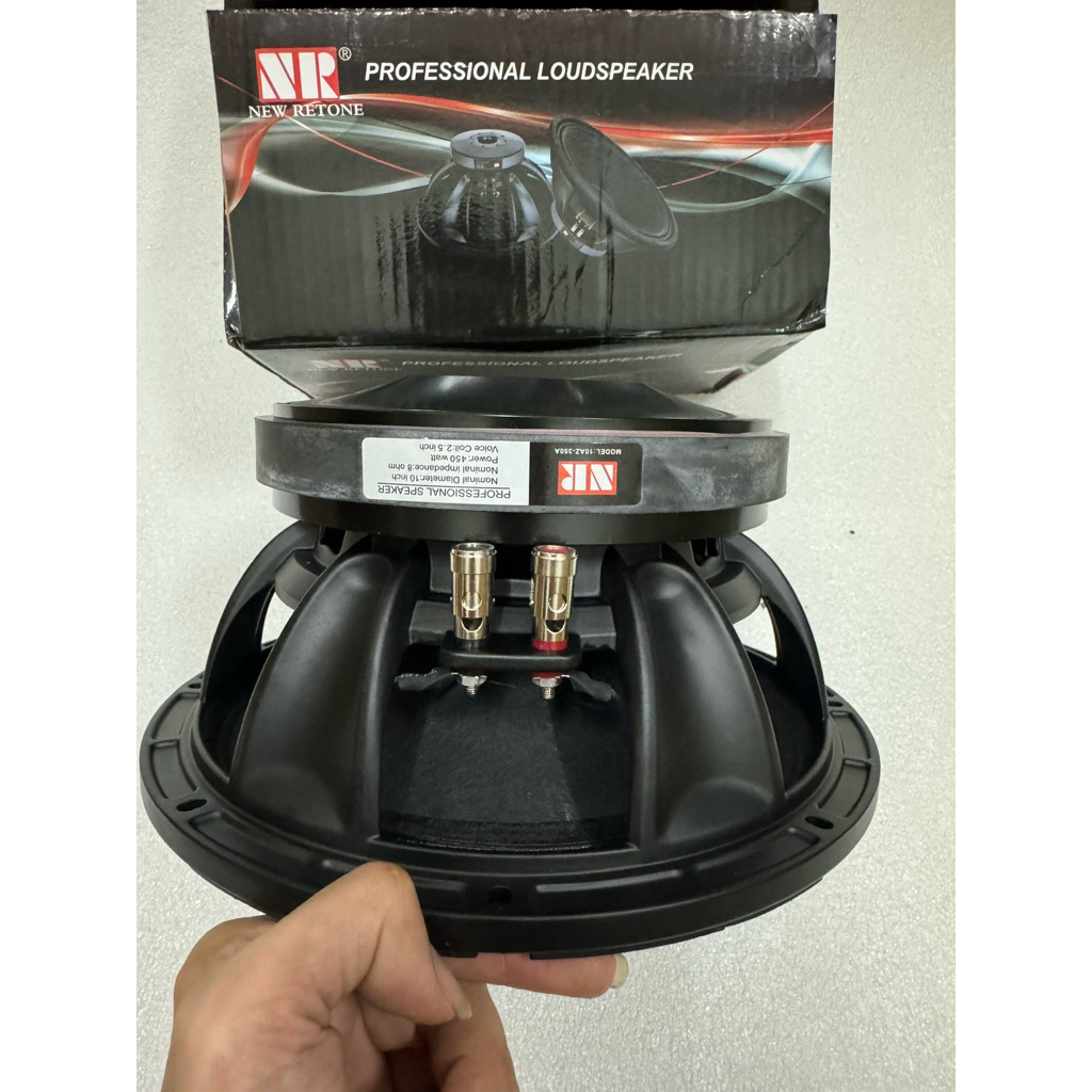 Bass 25 nr 350 từ 190 coil 76 . Ráp cho loa karaoke