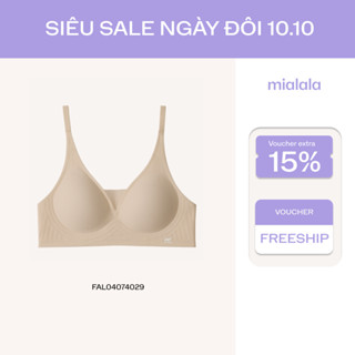 Áo ngực su không gọng đệm 1cm nâng đỡ chống xệ siêu thoải mái Mialala 4029 FAL04074029