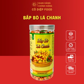  Bắp Khô Bò Lá Chanh - Lon 350Gram 