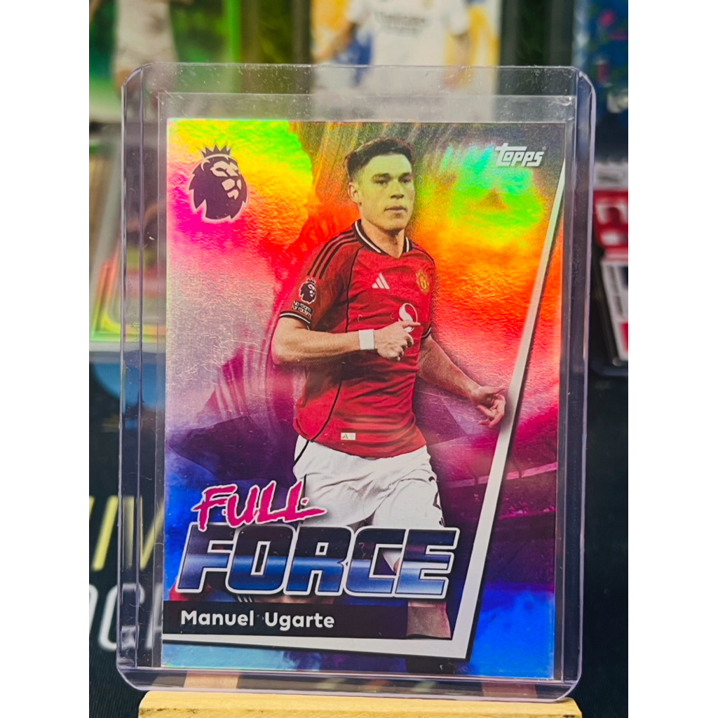 Thẻ bóng đá Manuel Ugarte Manchester United Full Force Topps EPL 2025/26
