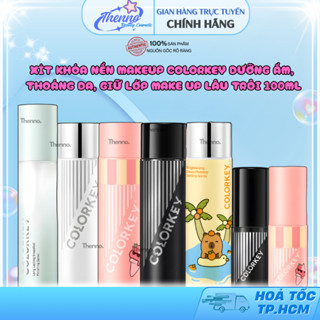  Xịt Khóa Nền Makeup Colorkey Dưỡng Ẩm Thoáng Da Giữ Lớp Make Up Lâu Trôi 100ml 