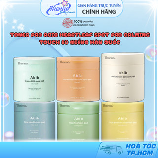  Toner Pad Diếp Cá Dịu Da Abib Heartleaf Spot Pad Calming Touch 80 Miếng Hàn Quốc 