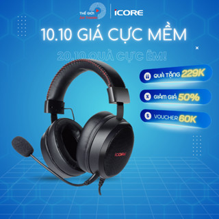 Tai Nghe Chụp Tai Gaming Có Dây iCore G11 - THẾ GIỚI ÂM THANH