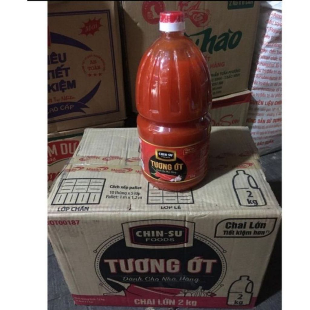 Tương ớt chinsu chai 2kg