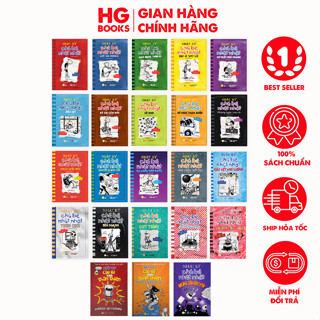 Nhật Ký Chú Bé Nhút Nhát - Bản TIẾNG VIỆT (Lẻ tập) - Truyện tranh thiếu nhi Diary of a Wimpy Kid