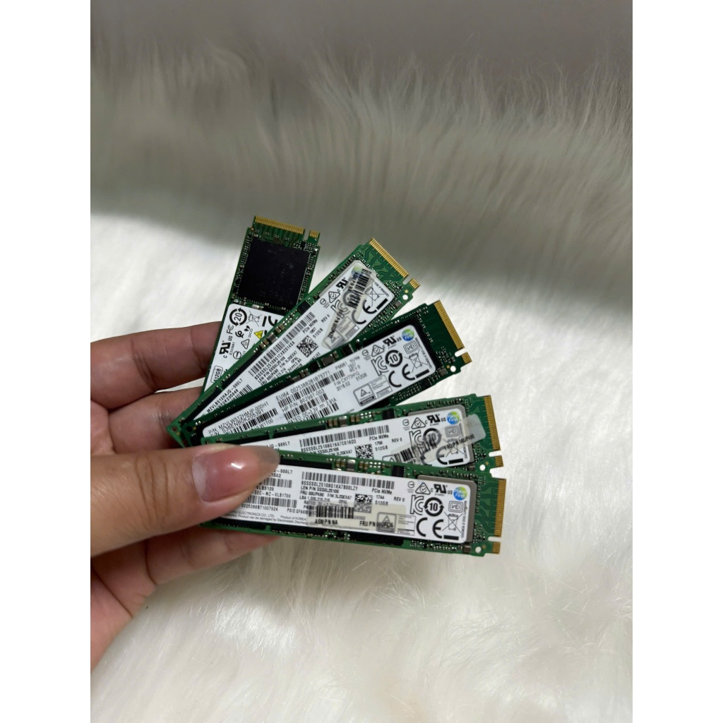 Ổ Cứng SSD 512GB NVMe PCIe Gen3/Gen4 – Chính Hãng