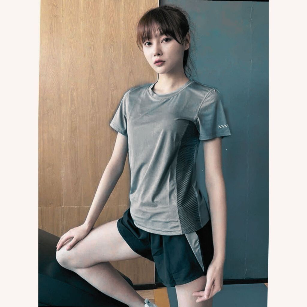 Bộ tập gym nữ áo phù bụng quần 2 lớp, quần áo tập gym yoga aerobic chạy bộ, đạp xe pickleball nữ chất đẹp( Ng40) | BigBuy360 - bigbuy360.vn