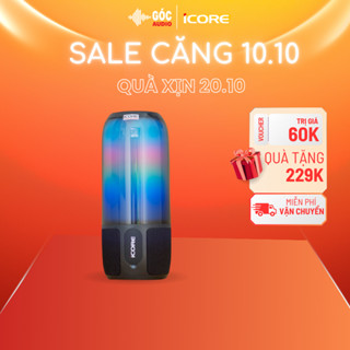 LOA BLUETOOTH ICORE B800 – ĐÈN LED ẤN TƯỢNG – ÂM THANH MẠNH MẼ – GOC AUDIO