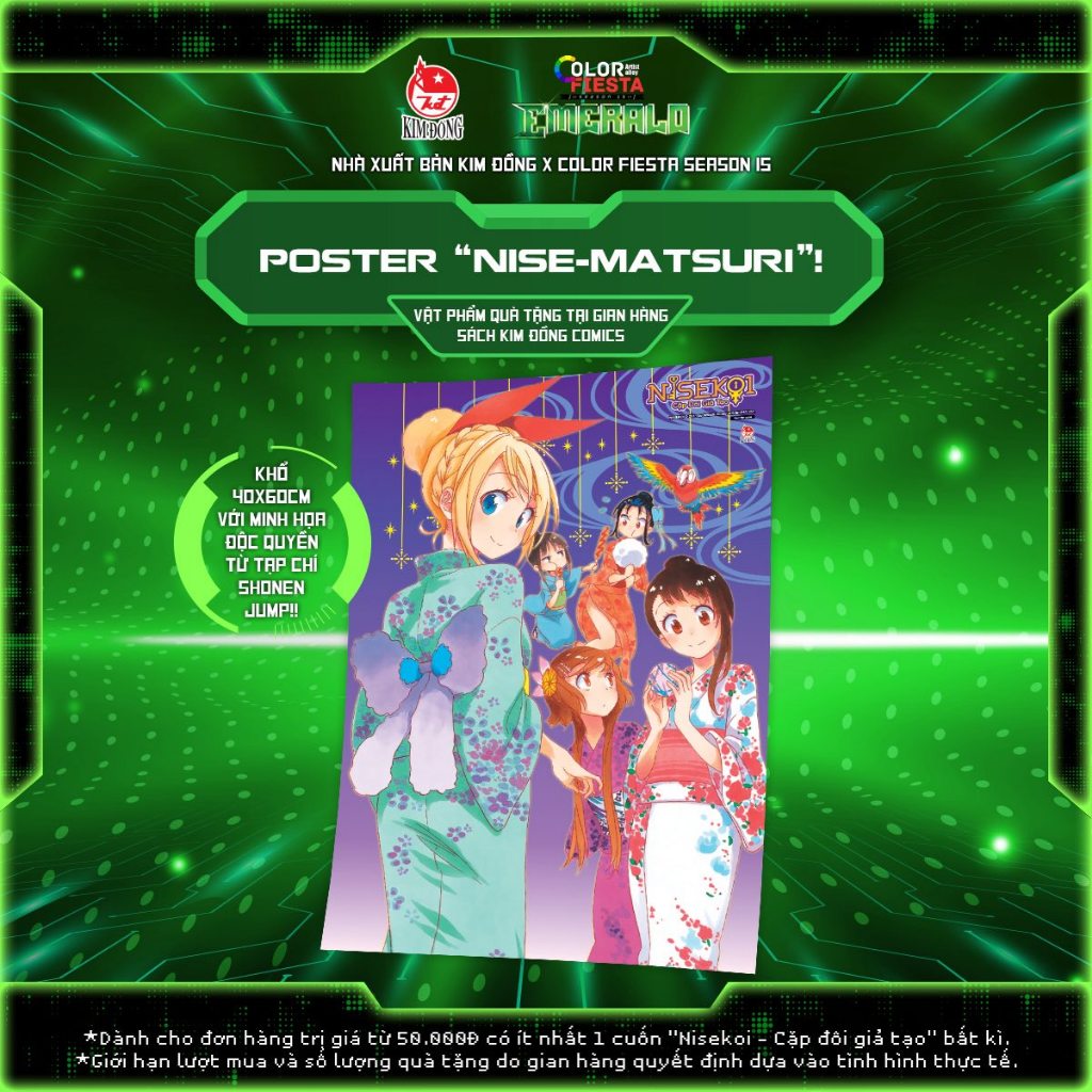 [Poster] Poster dành tặng cho các dịp Manga Fes, Hội sách