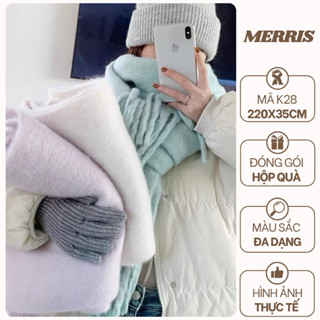[ẢNH THẬT - ĐỌC MÔ TẢ] K28 - Khăn quàng cổ dạ bông xù nhiều màu cho nam nữ phong cách Hàn