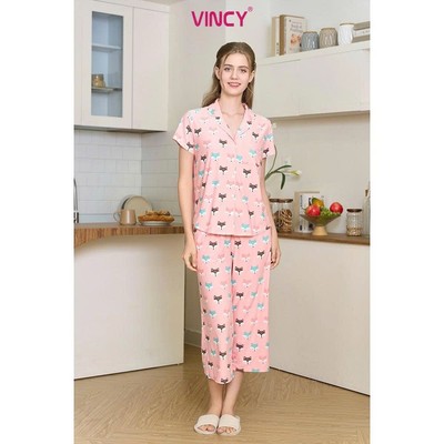 BTL01W5T01-BỘ LỬNG THUN VỚI THIẾT KẾ PIJAMA ĐIỂM TẠO SỰ TRẺ TRUNG VÀ NĂNG ĐỌNG