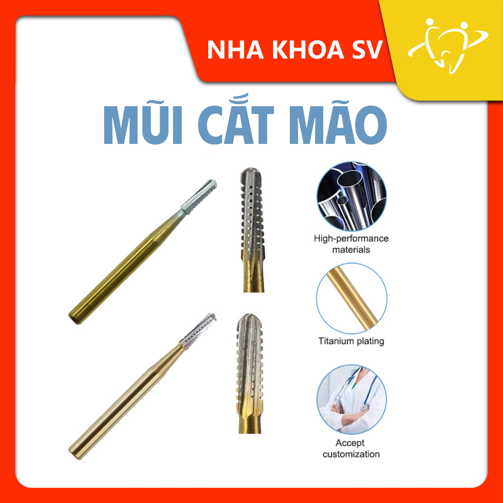 MŨI CẮT MÃO NHA KHOA| MŨI CẮT CẦU, MÃO SỨ