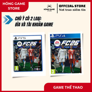 GAME BÓNG ĐÁ FC 24 FC 25 FC 26 PS4 PS5
