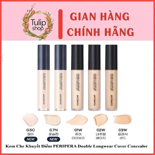  Che khuyết điểm Peripera Double Longwear Cover Concealer 
