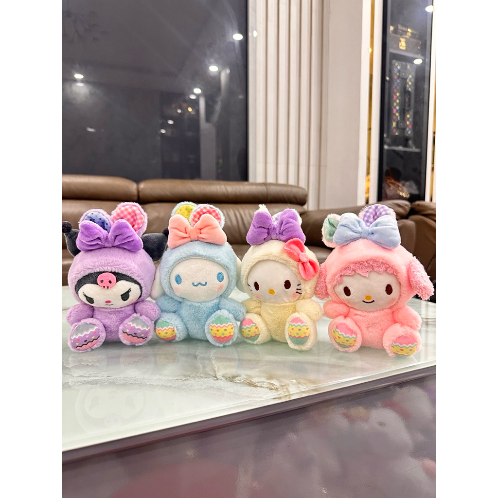 Móc Khóa Bộ Kuromi Cinamon Kitty Siêu Dễ Thương