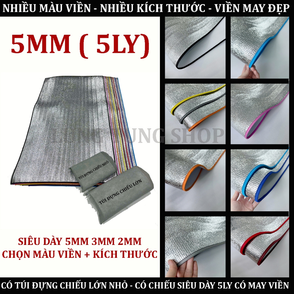 Chiếu ngủ trưa văn phòng cá nhân chọn màu viền - chọn kích thước , thảm ngủ trưa cá nhân