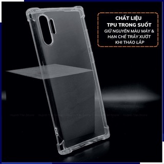Ốp Lưng Silicon Cho Samsung Galaxy Note 10 Plus (Trong Suốt) - Ốp Lưng Samsung Note 10 Plus