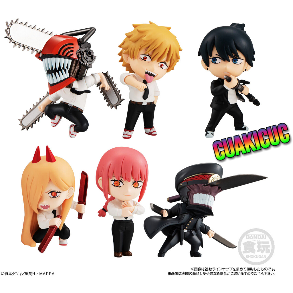 [HÀNG SẴN/CHÍNH HÃNG BANDAI] Mô Hình Chiến Đấu Chainsaw Man Adverge Motion - Đồ Chơi Trưng Bày Cao C