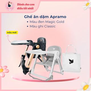  Apramo Ghế ăn dặm gấp gọn siêu nhẹ chính hãng Apramo Flippa Dinning Booster - Mẹ Rofi 