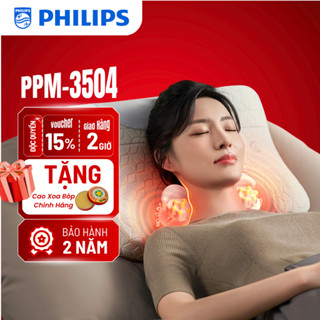  Máy Massage Cổ Đa Năng Philips PPM3504 - Đa Dạng Chế Độ - Chườm Ấm 